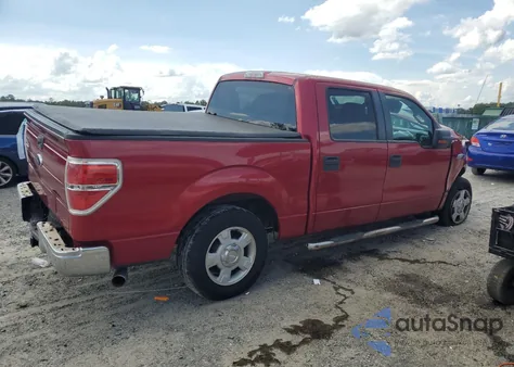 2010 Ford F150 Supercrew из США, поврежденный, VIN 1FTEW1C85AFA85315